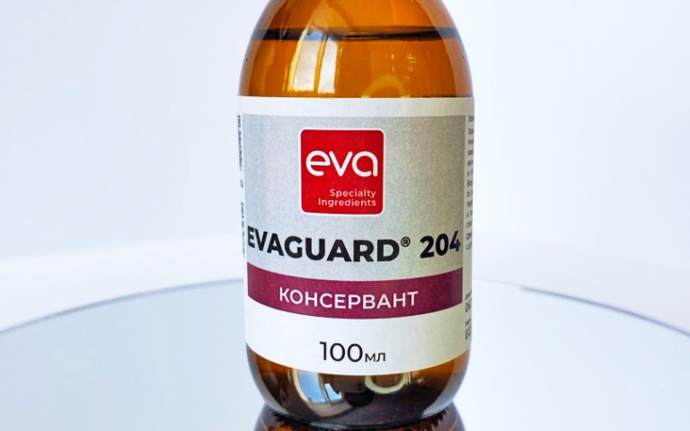 Компания «ЭВА» запустила производство косметического консерванта EVAGUARD® 204